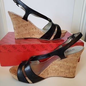 Black Leather Sandals